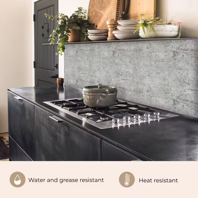 Kitchen splashback - Gray - Wall - Pores — 5