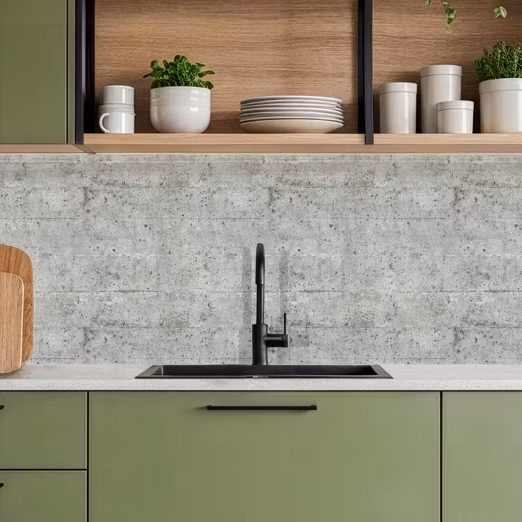 Kitchen splashback - Gray - Wall - Pores — 8
