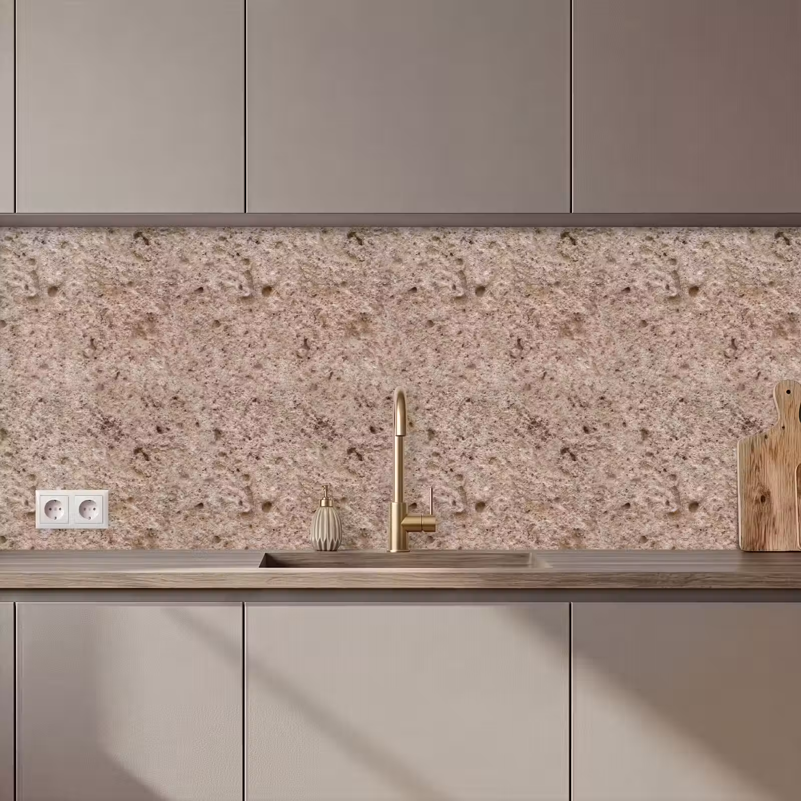 Kitchen splashback - Wall - Damaged - Erosion - Porous — 1