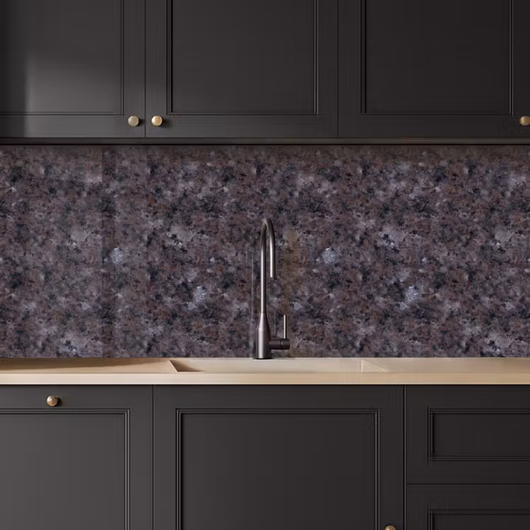 Kitchen splashback - Granite - Black - Gray - Stains — 6