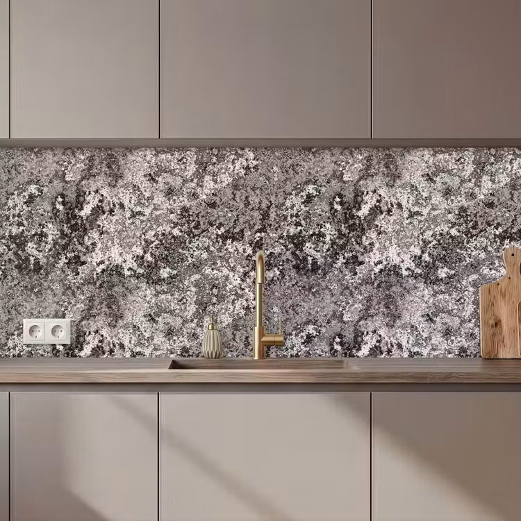 Kitchen splashback - Gray - Rust - Pattern — 1