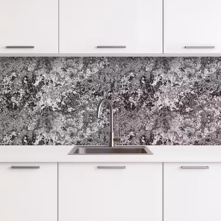 Kitchen splashback - Gray - Rust - Pattern — 4
