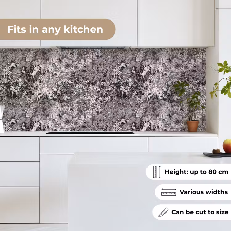 Kitchen splashback - Gray - Rust - Pattern — 7