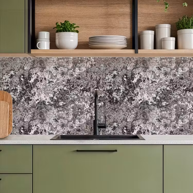 Kitchen splashback - Gray - Rust - Pattern — 8