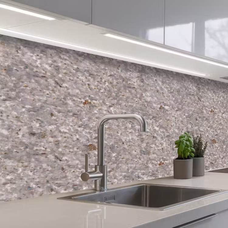 Kitchen splashback - Light - Gray - Texture — 2