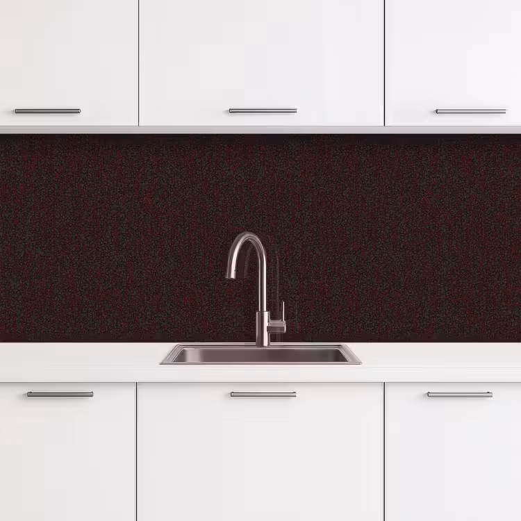 Kitchen splashback - Metal - Dark - Rust — 4