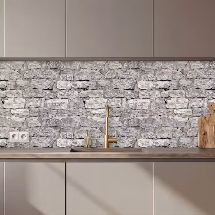 Kitchen splashback - Natural stones - Wall - Crumbling — 1