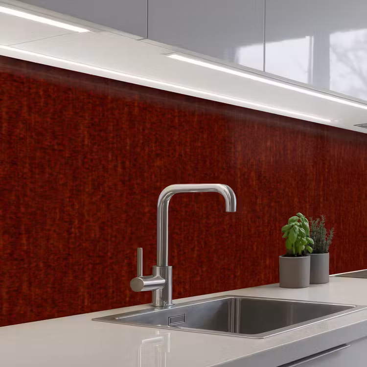 Kitchen splashback - Red - Rust - Texture — 2