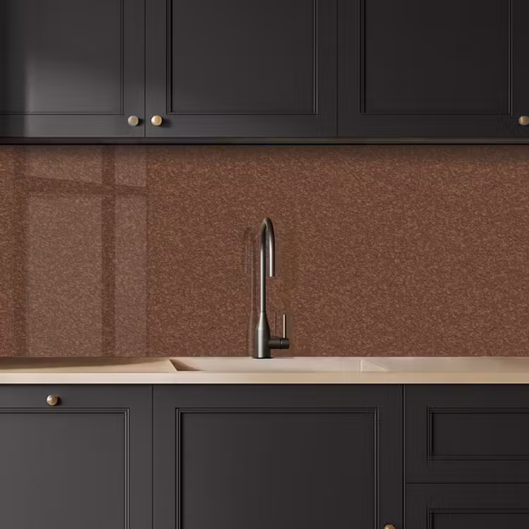 Kitchen splashback - Rough - Rust - Red — 6