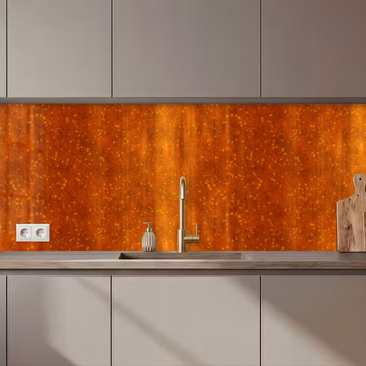 Kitchen splashback - Rust - Orange - Red - Stains — 1