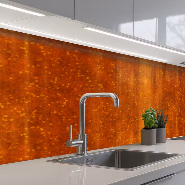 Kitchen splashback - Rust - Orange - Red - Stains — 2