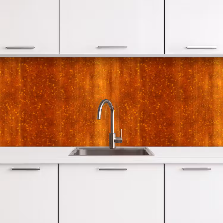 Kitchen splashback - Rust - Orange - Red - Stains — 4