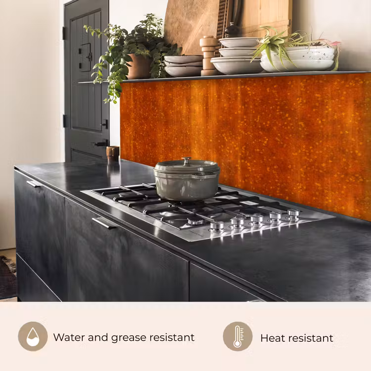 Kitchen splashback - Rust - Orange - Red - Stains — 5