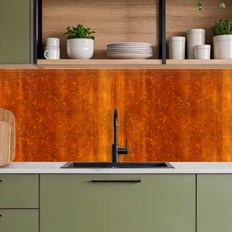 Kitchen splashback - Rust - Orange - Red - Stains — 8