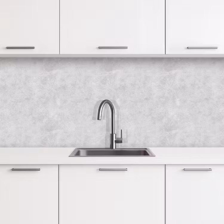 Kitchen splashback - White - Wall - Discoloration — 4