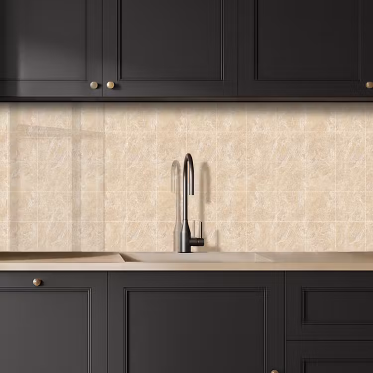 Kitchen splashback - Marble - Tiles - Beige — 6