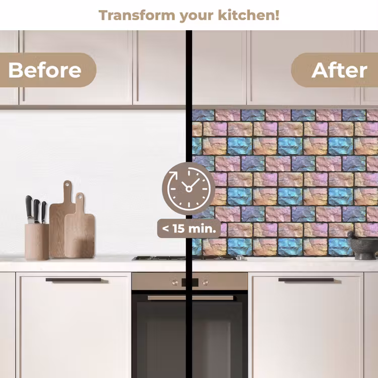 Kitchen splashback - Pearl - Bricks - Wall — 3