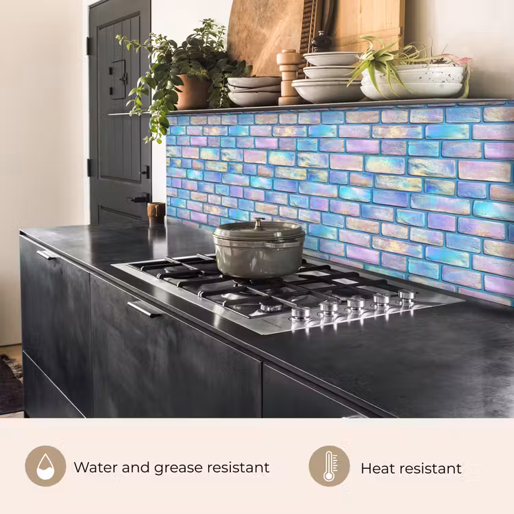 Kitchen splashback - Rainbow - Gloss - Stone — 5