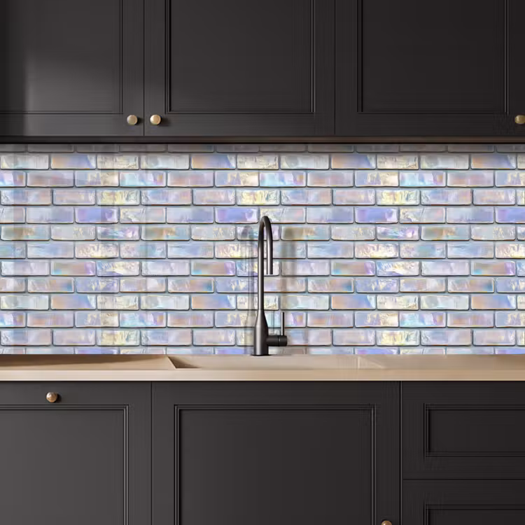 Kitchen splashback - Shiny - Wall - Stones — 6
