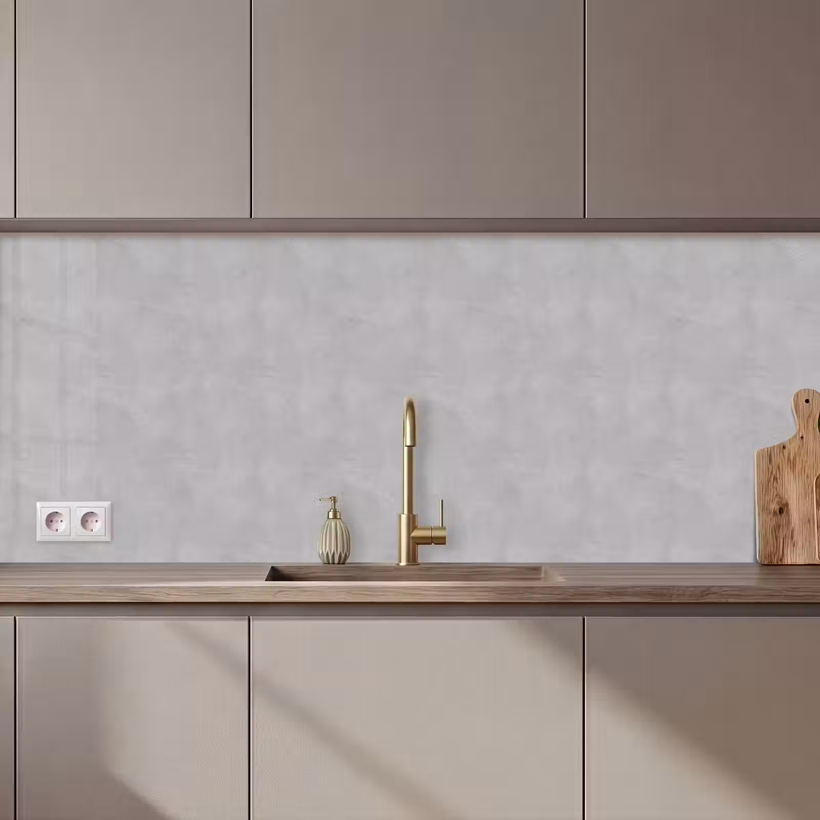Kitchen splashback - Stone - Patterns - Concrete — 1
