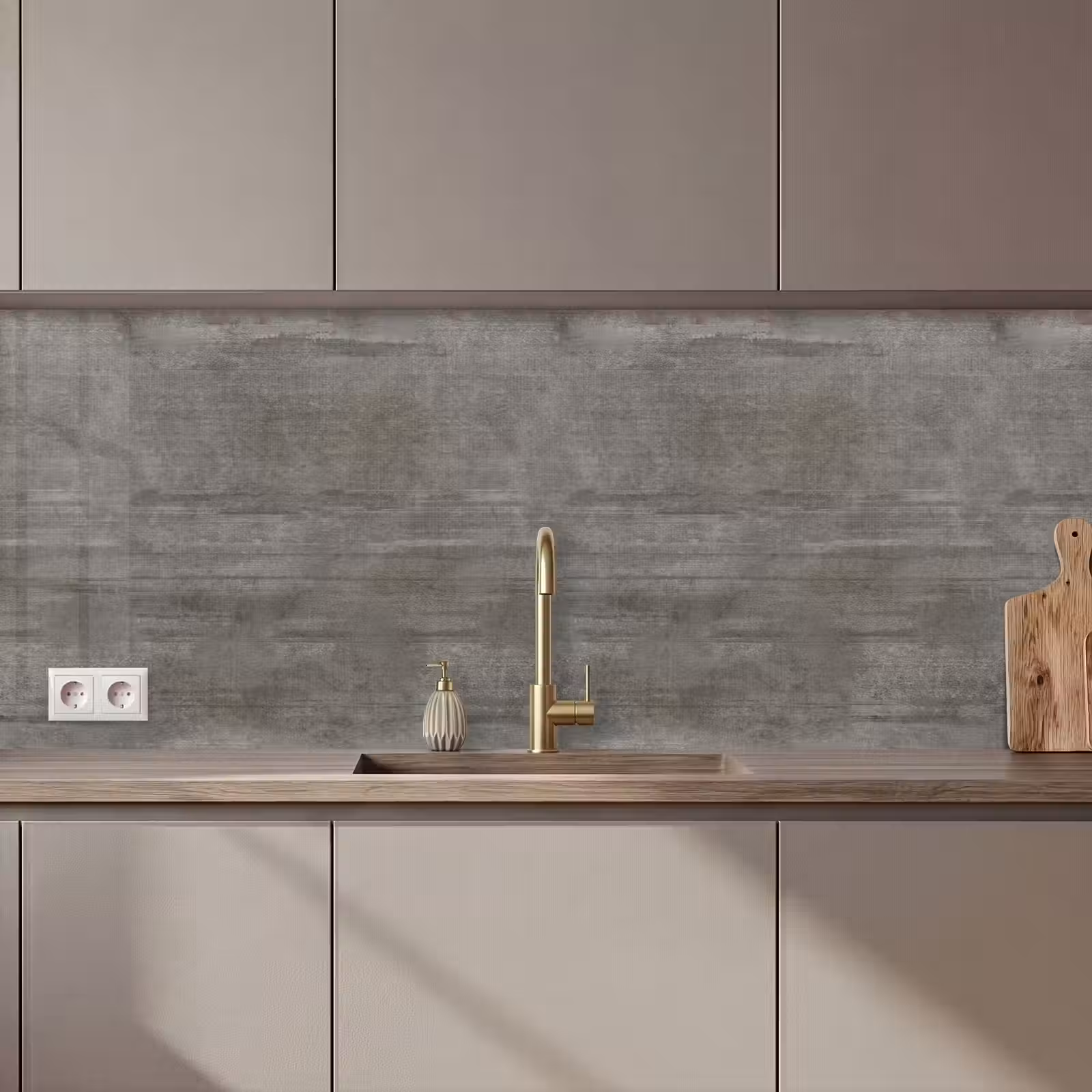 Kitchen splashback - Structure - Concrete - Stone - Patterns — 1