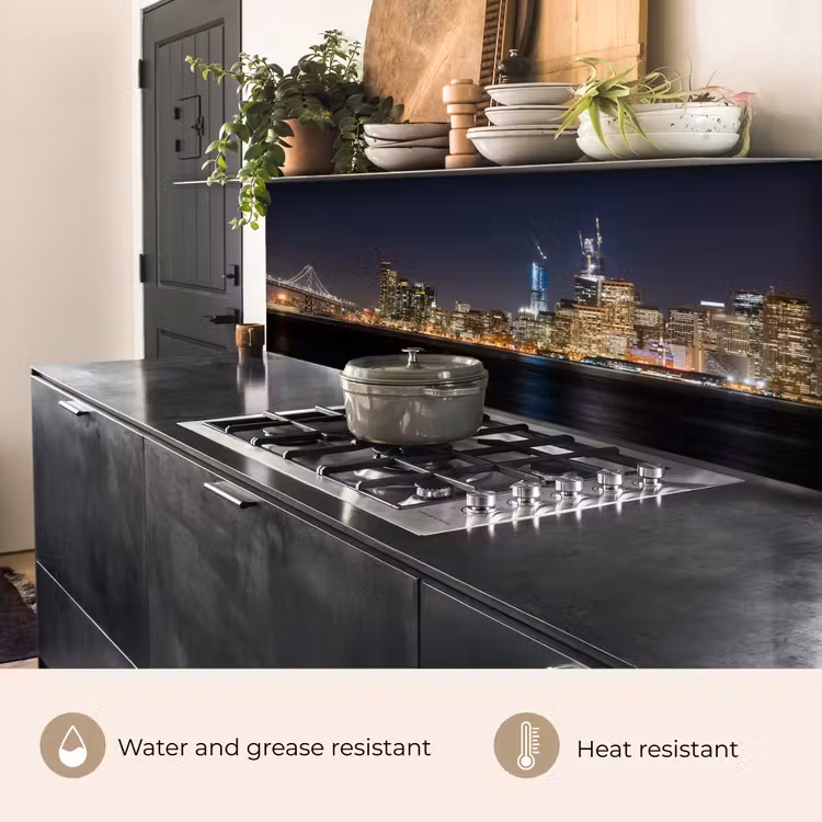 Kitchen splashback - Lighting - Sky - Skyscrapers - Skyline — 5