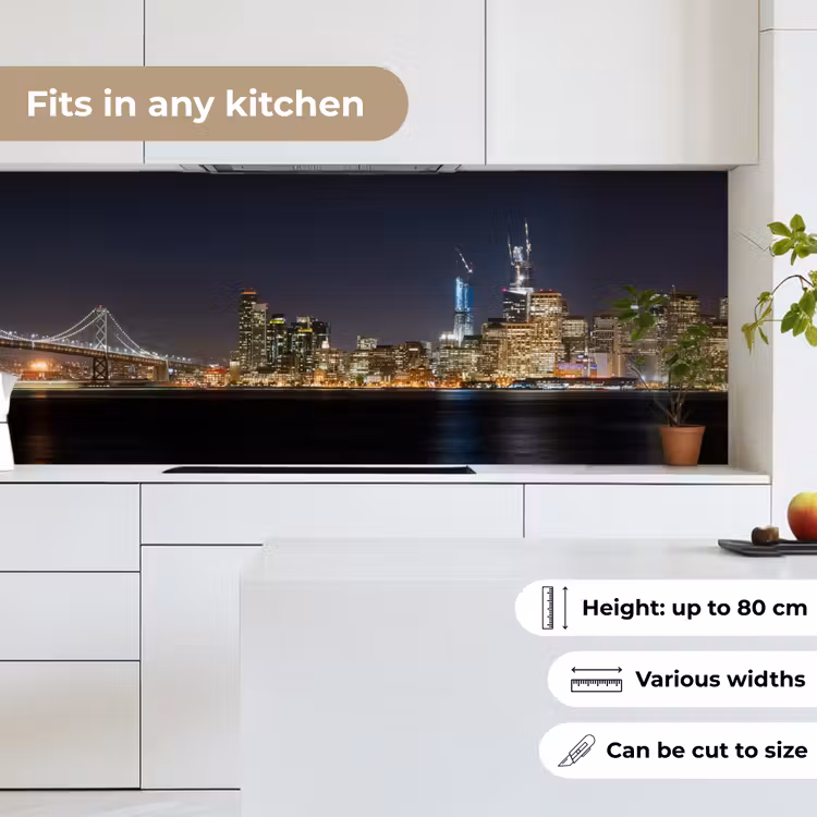 Kitchen splashback - Lighting - Sky - Skyscrapers - Skyline — 7