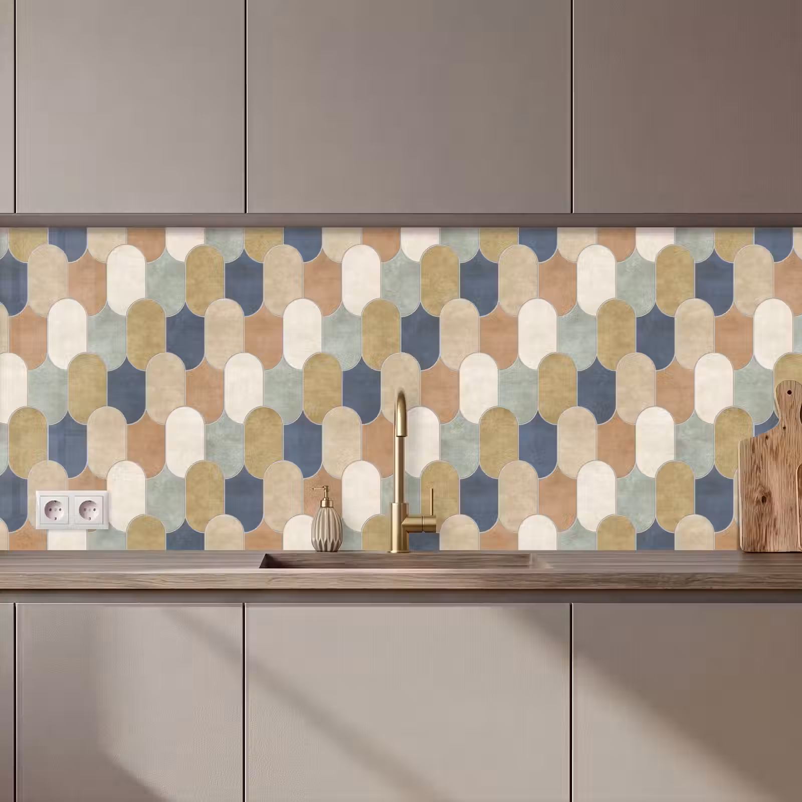 Kitchen splashback - Harmony - Pattern - Colorful — 1