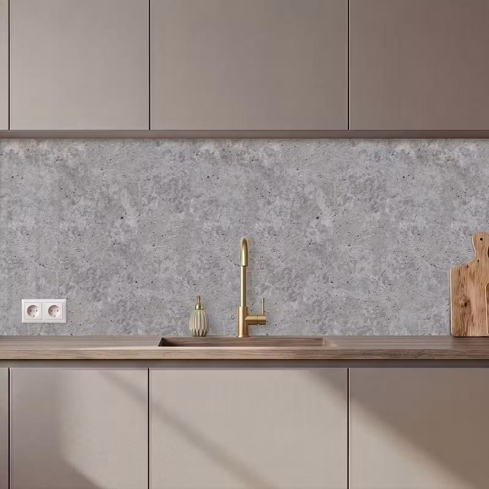Kitchen splashback - Pattern - Cement - Concrete — 1