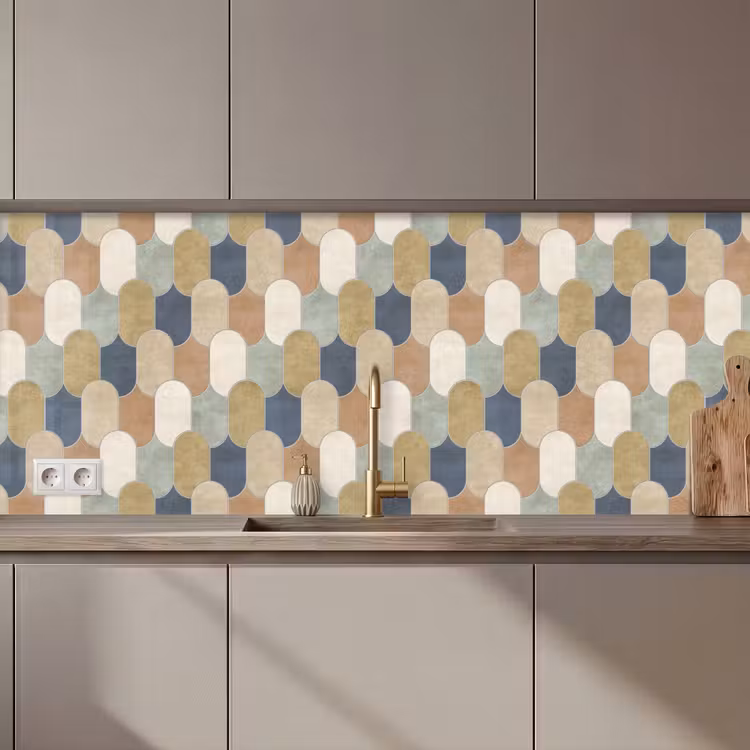 Kitchen splashback - Harmony - Pattern - Colorful — 1