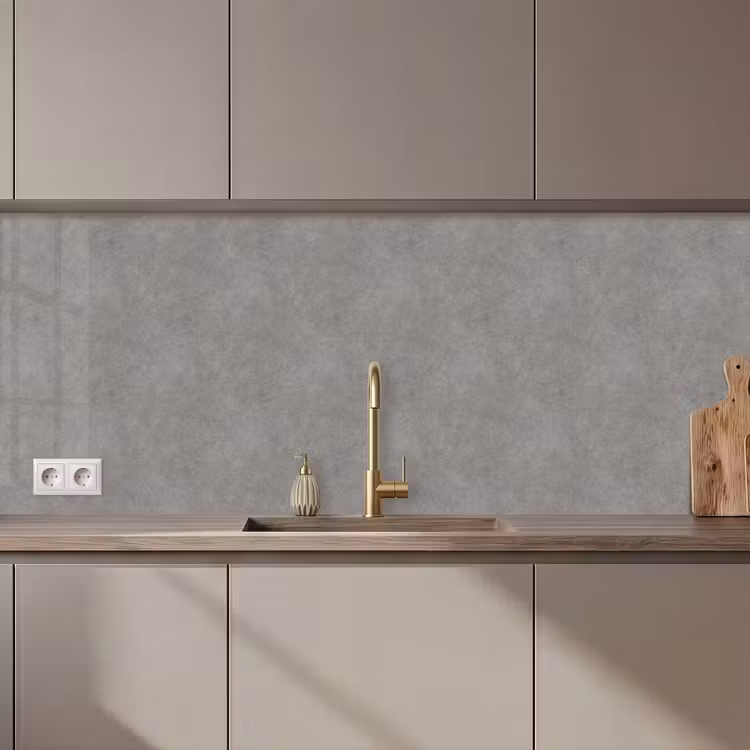 Kitchen splashback - Industrial - Patterned - Concrete — 1