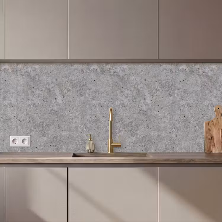 Kitchen splashback - Pattern - Cement - Concrete — 1