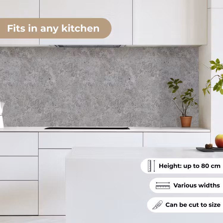 Kitchen splashback - Pattern - Cement - Concrete — 7