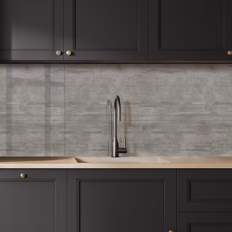 Kitchen splashback - Pattern - Concrete - Grey — 6