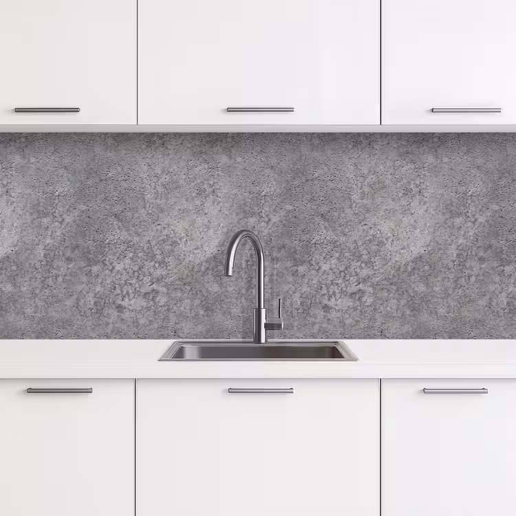 Kitchen splashback - Patterns - Industrial - Concrete — 4