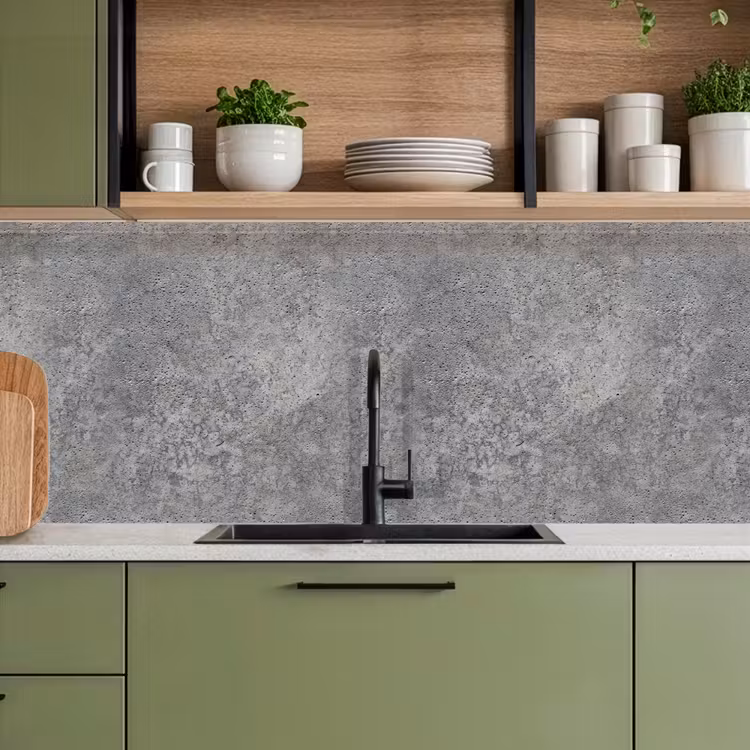 Kitchen splashback - Patterns - Industrial - Concrete — 8