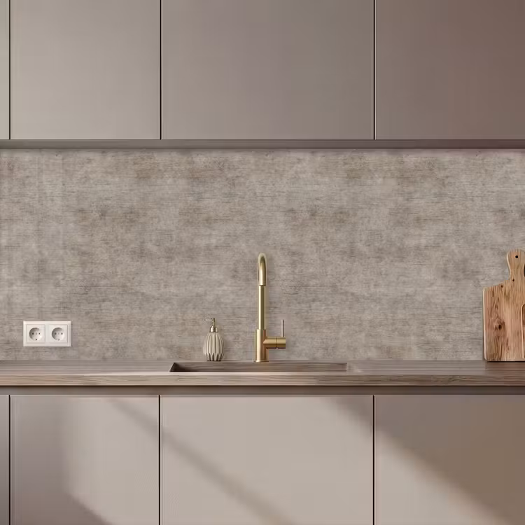 Kitchen splashback - Retro - Concrete - Pattern — 1