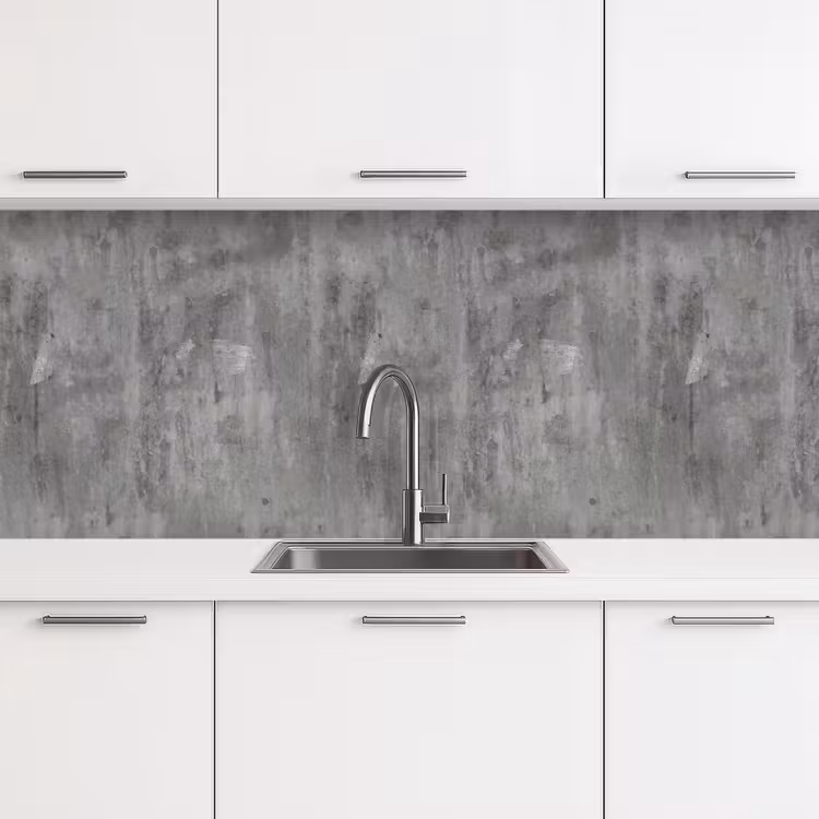 Kitchen splashback - Rust - Concrete - Pattern — 4