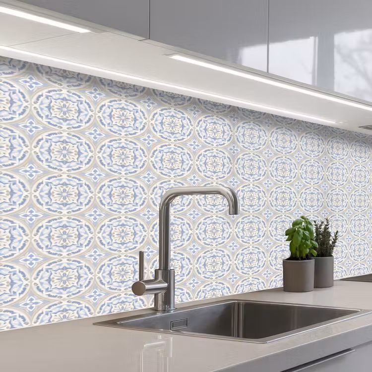 Kitchen splashback - Tile - Pattern - Multicolored — 2