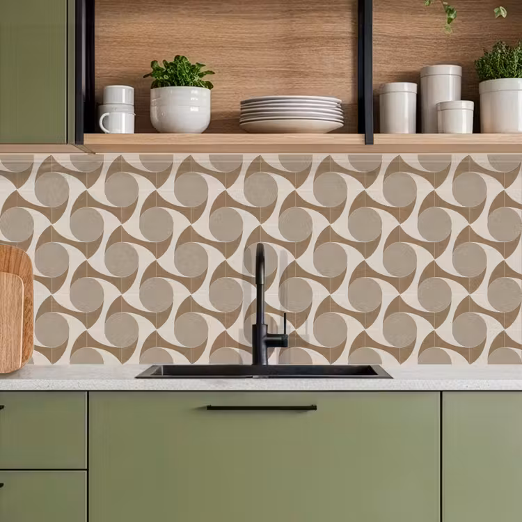 Kitchen splashback - Timeless - Balance - Beige - Taupe — 8