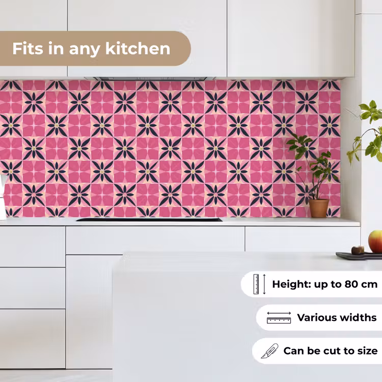 Kitchen splashback - Pattern - Floral pattern - Multicolored — 7