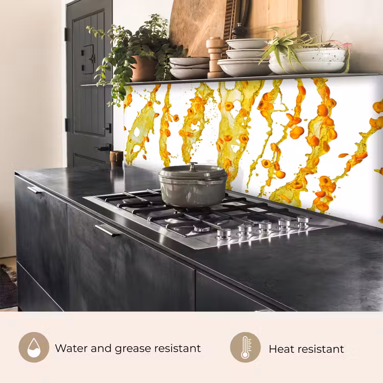 Kitchen splashback - Orange - Yellow - Splash - Fruit — 5