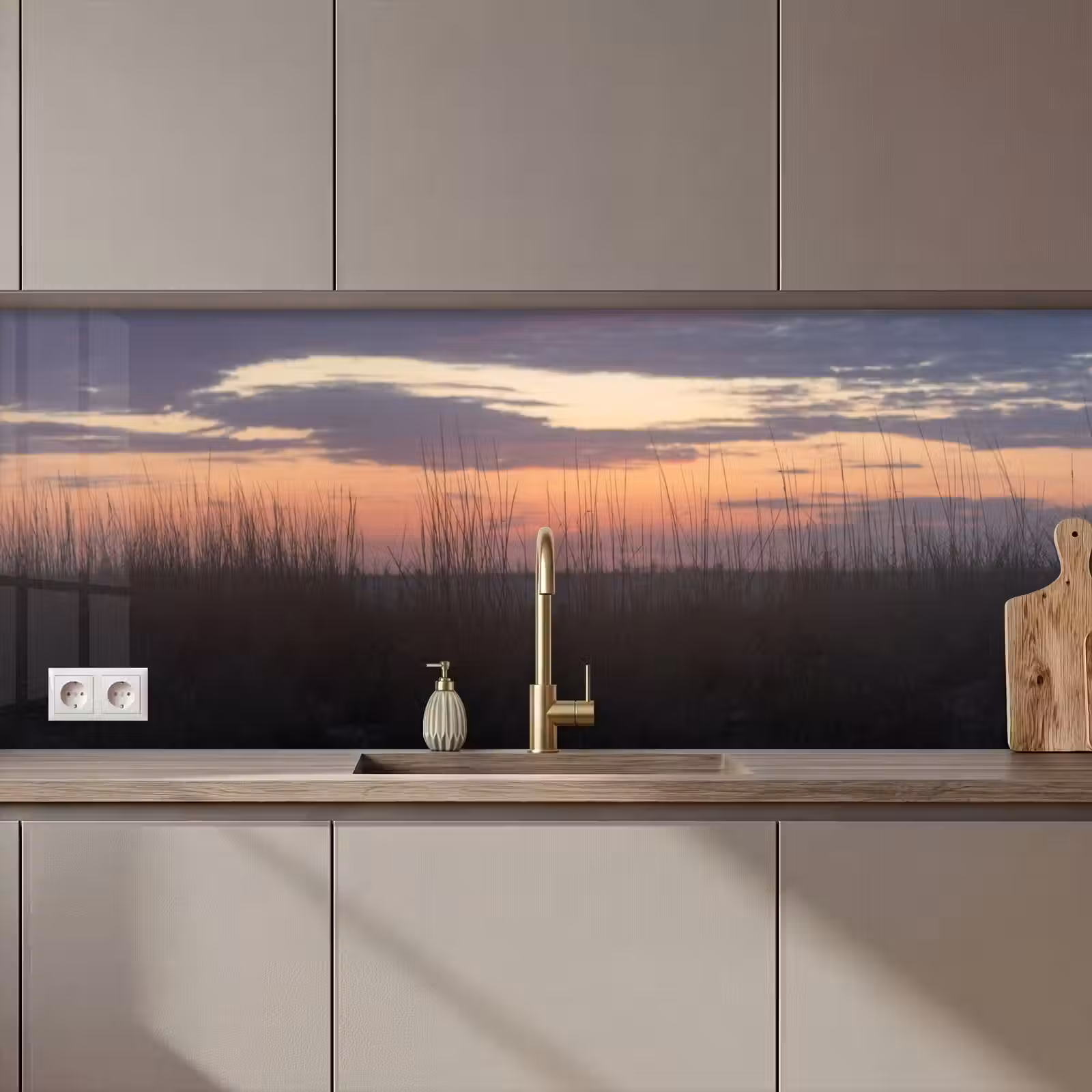 Kitchen splashback - Nature - Dune - Plant — 1
