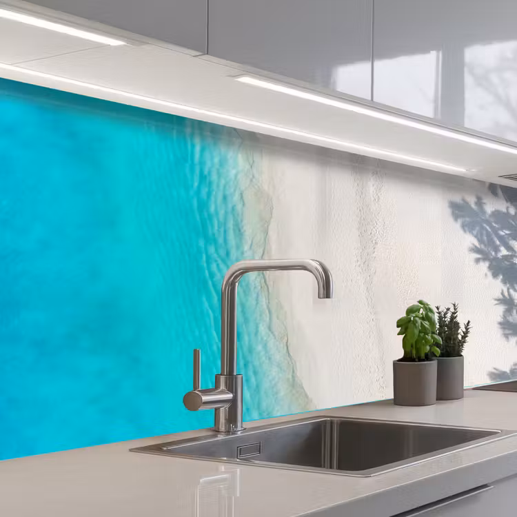 Kitchen splashback - Landscape - Sea - Beach — 2