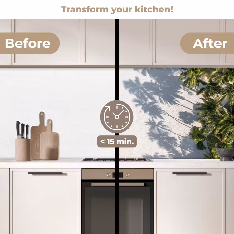 Kitchen splashback - Landscape - Sea - Beach — 3