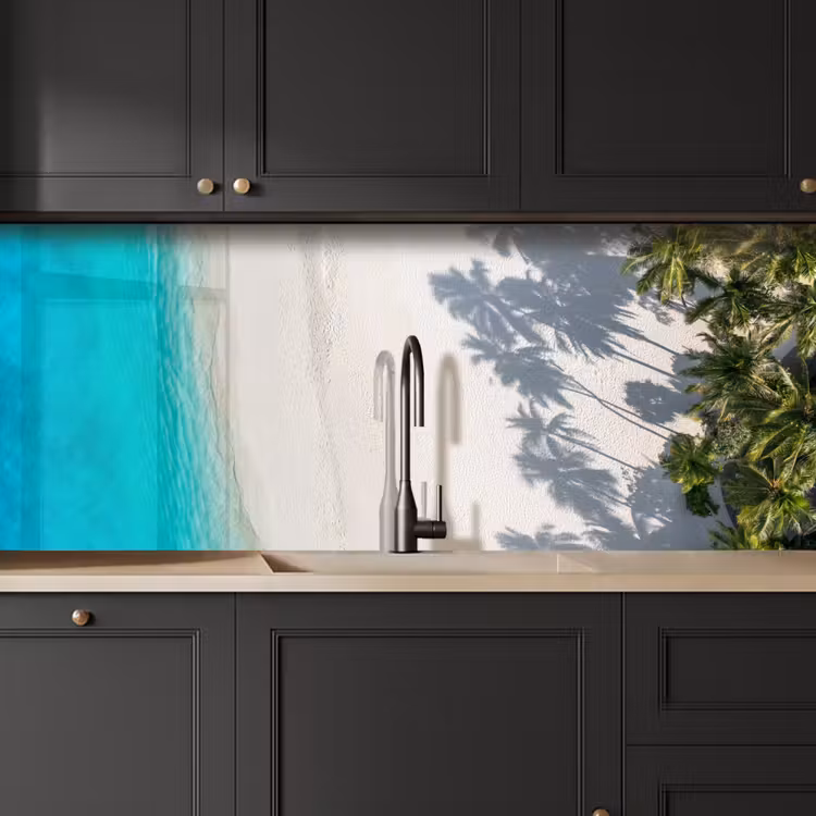 Kitchen splashback - Landscape - Sea - Beach — 6