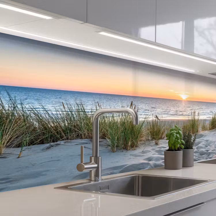 Kitchen splashback - Sun - Nature - Beach — 2