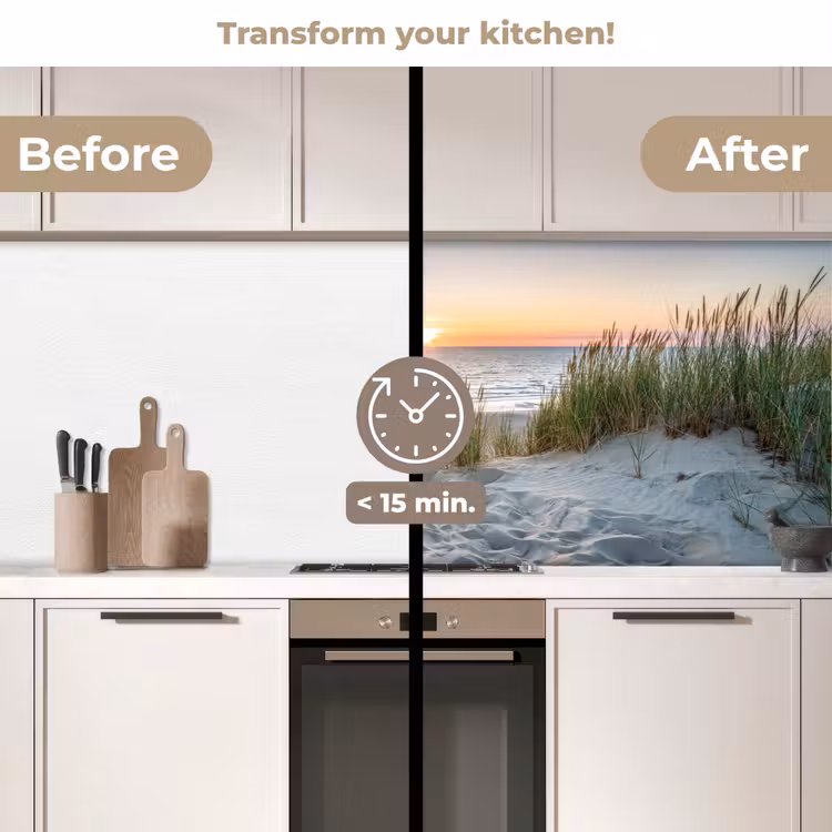 Kitchen splashback - Sun - Nature - Beach — 3