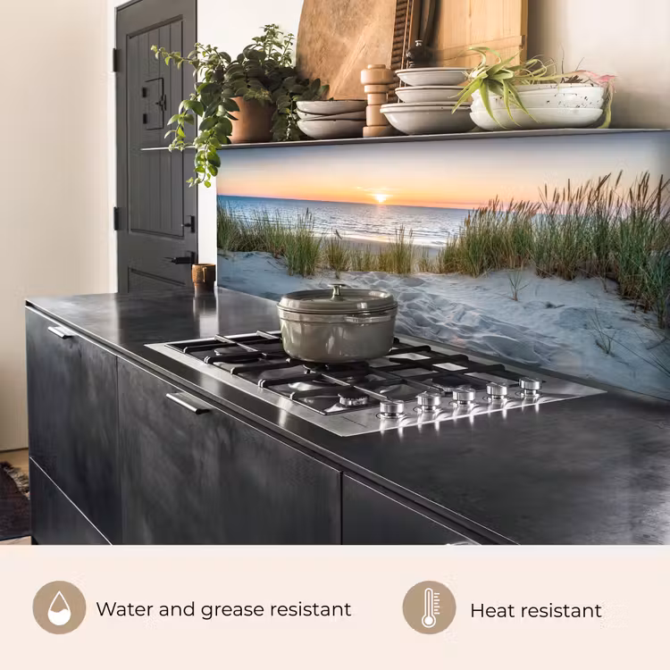 Kitchen splashback - Sun - Nature - Beach — 5