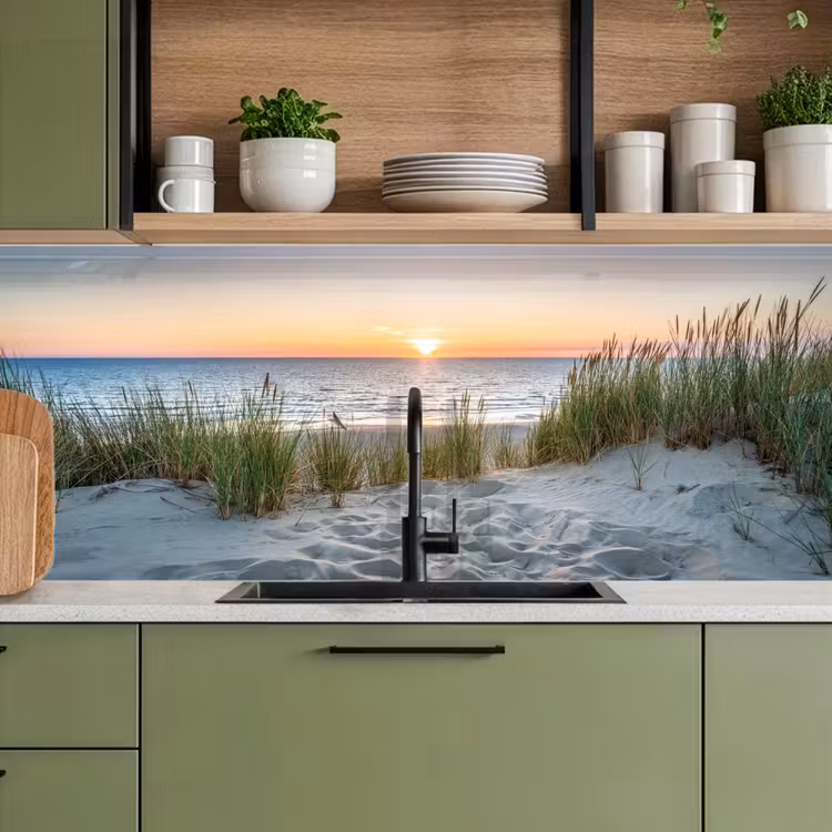 Kitchen splashback - Sun - Nature - Beach — 8